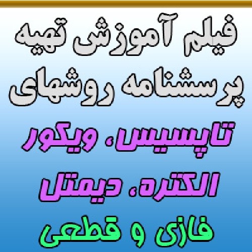 فیلم آموزشی تهیه پرسشنامه تاپسیس، ویکور، الکتره و دیمتل (قطعی و فازی)