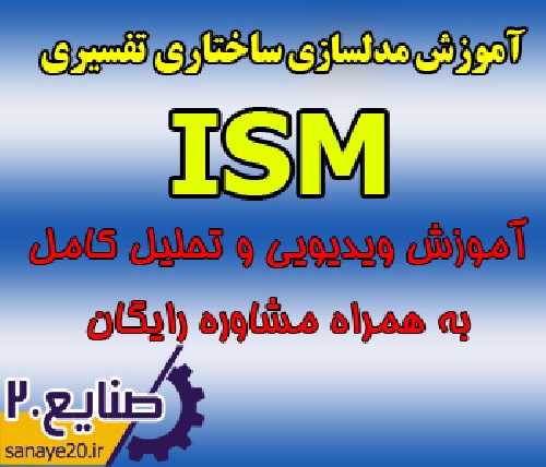 آموزش روش ISM (مدلسازی ساختاری تفسیری) و ISM گروهی